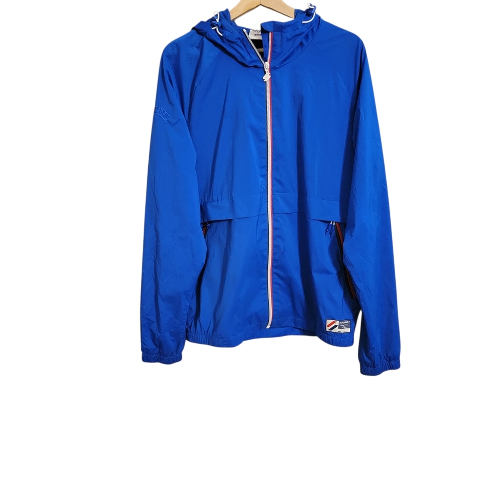 Superdry Blue Windbreaker Jacket